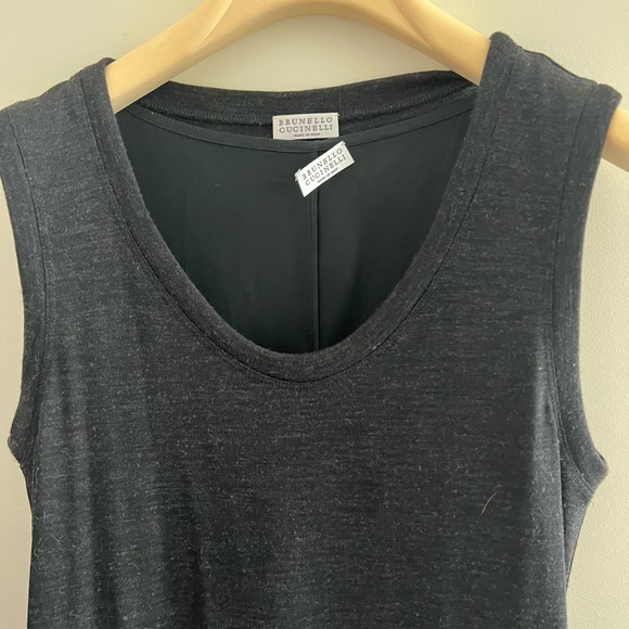 Brunello Cucinelli
Tulle Hem Wool Tank - Picture 4 of 6